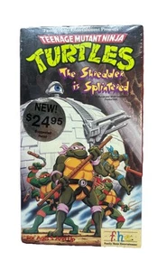 SEALED Teenage Mutant Ninja Turtles The Shredder is Splintered VHS Watermarks - Picture 1 of 6