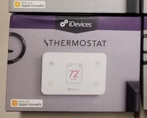 iDevices Termostato intelligente Wi-Fi con HomeKit / Alexa / Google Home - Bianco - Foto 1 di 3