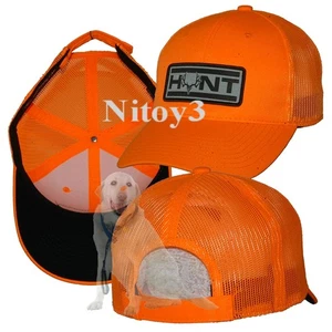 Muley Freak Hunt Trucker Baseball Cap-Hat Blaze Orange Men Adjustable - Picture 1 of 1
