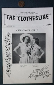 May 1949 Indianapolis Indiana Blocks Department Store High School booklet RARE - - Picture 1 of 1