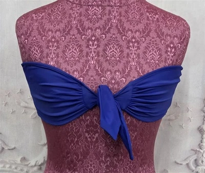 Nuevo con etiquetas Rachel Pally S Cerdeña Azul Cobalto Bandeau Bikini Natación Top 129617 Foto 1 de 4