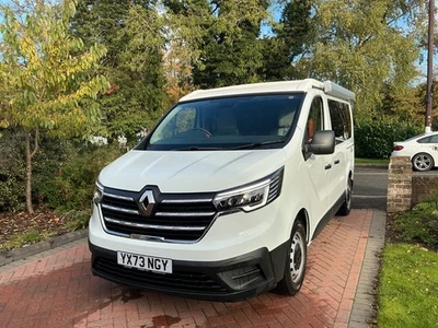 Renault Traffic Camper Van 2023 4360 miles 2 berth with flush toilet - Image 1 of 4