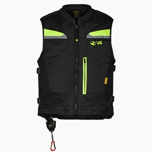 Gilet Airbag Moto da Uomo Motoairbag MAB V4 Modular Black/Yellow D4045N - Imagen 1 de 5