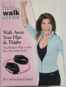 Leslie Sansone: Walk Away Your Hips & Thighs Kit w/ Fit Cuff SEALED DVD - Picture 1 of 6