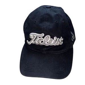 Titleist Golf Adult Adustable Baseball Hat-Black/Gray-OS-Fair - Picture 1 of 10