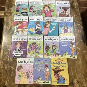 Junie B. Jones Book Lot 1-13 + 2 More Barbara Parks - See Photos For Condition  - Picture 1 of 4