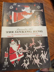 Der Verbindungsring Zauberzeitschrift Dezember 1960 Band 40 Nr. 10 Weihnachtsmann Hülle Zauberer - Bild 1 von 2