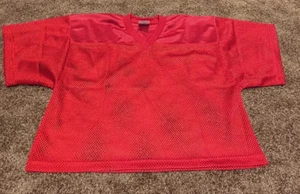 ProSport Youth Full Cut Mesh VNeck Football Jersey Scarlet S/M - Picture 1 of 4