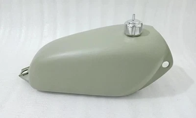 Honda CR 250 M 1973 Elsinore acero RAW tanque de gasolina con tapa grifo/apto para Foto 1 de 4