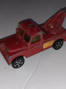 Vintage Corgi Juniors Land Rover Tow Truck **RED LIGHT SPECIAL** As Is! - Picture 1 of 7