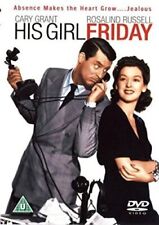 His Girl Friday (DVD) Cary Grant Rosalind Russell Ralph Bellamy (UK IMPORT)