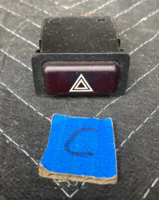 BMW E30 318i 325i 1982-1994 intermitente de 4 vías interruptor de peligro botón OEM #2295M Foto 1 de 4