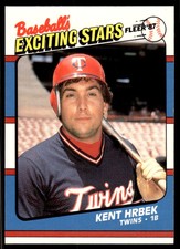 1987 Fleer Exciting Stars Kent Hrbek Minnesota Twins #29