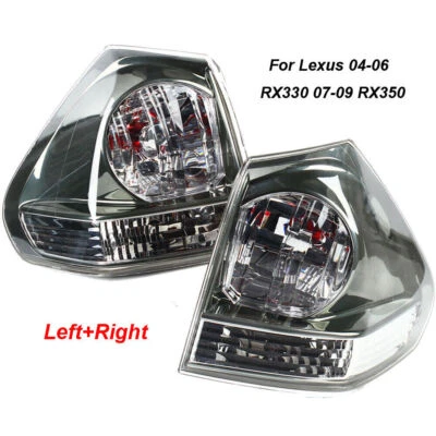 Pair Tail Lights Brake Tail Lamps Assembly For 2004-2006 Lexus RX330 07-09 RX350 Foto 1 de 4