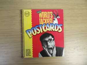 VINTAGE 1987 DAS KLEBRIGSTE POSTKARTENBUCH DER WELT - KLUTZ PRESS - SUPER SELTEN! - Bild 1 von 2
