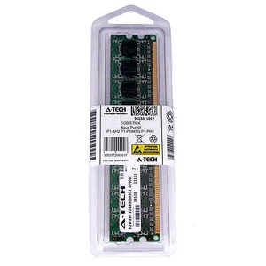 1GB DIMM Asus Pundit P1-AH2 P1-P5945G P1-PH1 P2-M3A3200 P2-P5945G Ram Memory - Picture 1 of 1