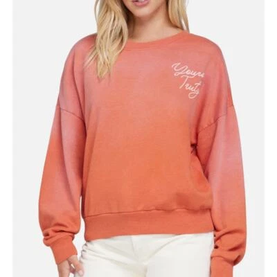 Sudadera Wildfox Yours Truly Fifi en Brandy Albaricoque Para Mujer L Nueva Con Etiquetas Foto 1 de 4