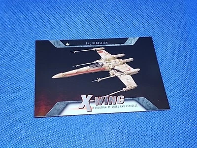 X-Wing Fighter 2016 Topps Star Wars Evolution Insert No. EV-3 - Image 1 of 4