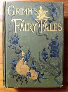 Grimm's Fairy Tales, RARE Transl. by Mrs. H. B. Paull, Warne and Co., 1892 Inscr - Foto 1 di 12