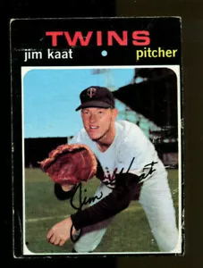 Carta 1971 Topps Baseball #245 Jim Kaat - Buona #2873 - Foto 1 di 1