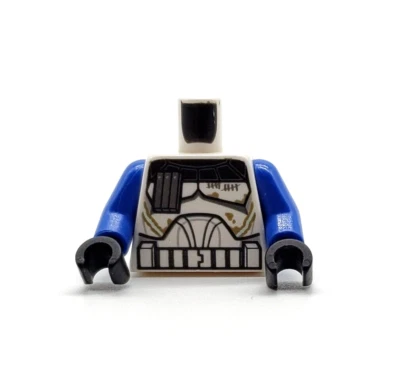 Lego Star Wars Fase 2 Capitán Rex Minifigura Torso 501st Clone Trooper 75012 Foto 1 de 2