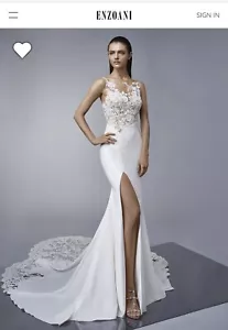 Enzoani Margo Wedding Dress Size 12 - Picture 1 of 8