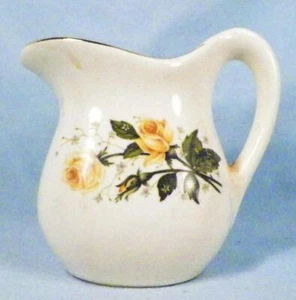 Pottery Creamer Advertises Melvin Reichert Bechtelsville PA Premium Vintage - Picture 1 of 5