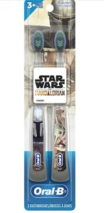 Oral-B Kids Manual Toothbrush featuring Star Wars: The Mandalorian - Extra Soft - Picture 1 of 2