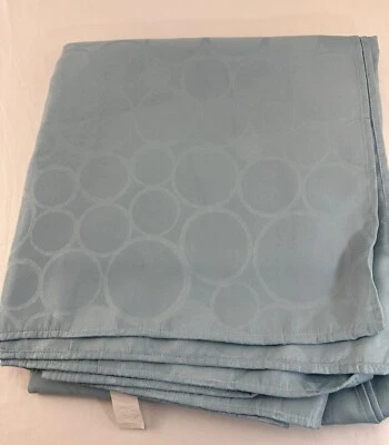 Cuisinart Mantel Rectángulo 60 X 101 Azul Claro Patrón Círculo Foto 1 de 4