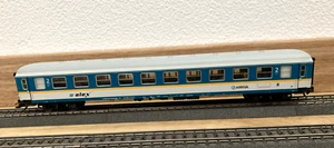 Schnellzugwagen Alex Märklin 42954 (mit Innenbeleuchtung, Figuren und OVP) - Bild 1 von 11