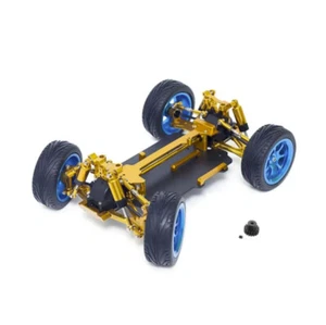Alloy Frame Carbon Fiber Chassis Assembled For 1/18 Wltoys 184011 A959 A969 A979 - Picture 1 of 11