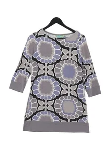 Boden Women's Top UK 12 Black Viscose with Elastane Tunic - Picture 1 of 6