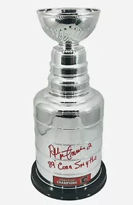 Al MacInnis Calgary Flames Signed Stanley Cup Trophy 14” Replica BAS COA - Picture 1 of 3