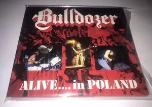 Bulldozer Alive In Poland 24-Bit Limited To 2000 Speed Thrash Metal Hard To Find - Picture 1 of 8