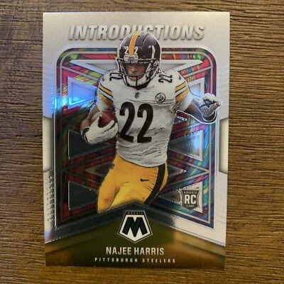 Najee Harris Mosaic 2021 RC Rookie Introductions I-9 - Image 1 of 2