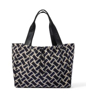 Bolso de Mano Vintage Tejido Neutro - DVF - Diane von Furstenberg - Nuevo Foto 1 de 4