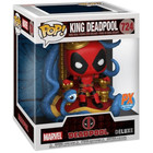 Funko Pop! Deluxe Marvel Heroes King Deadpool  #724 on Throne Vinyl Figure 37e