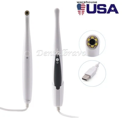 Cámara dental enfoque intraoral digital USB imágenes intraoral 6 luces LED Foto 1 de 4