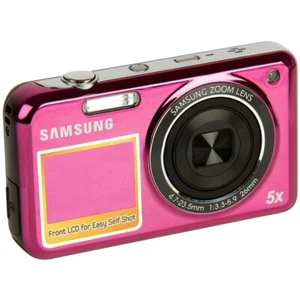 Samsung PL170 Digitalkamera 16,1 MP 5x optischer Zoom Dual Screen - Bild 1 von 9