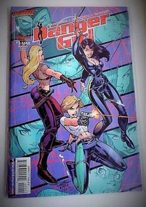 IMAGE COMICS 'DANGER GIRL' COMICS LOT X7 Cliffhanger SCOTT CAMPBELL Inc's #1  - Picture 1 of 8