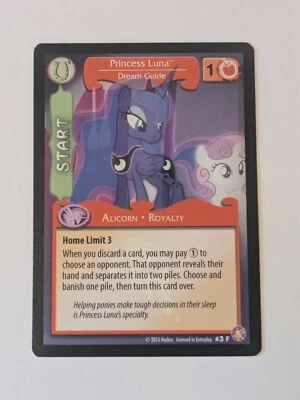 Princess Luna (Dream Guide) MTG Absolute Discord Fixed LP x1 - MLP Card - Image 1 of 2