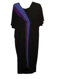 Catherines Damen Kleid 1X Mehrfarbig Polyester Kurzarm Elastischer Bund - Bild 1 von 3