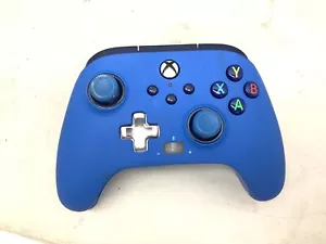 Power A Enhanced Wired Controller Blue XBOX read # 252 - Picture 1 of 6