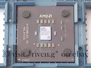 AMD DURON 1200 Mhz SOCKET 462 CPU@MORGAN CORE@FULLY TESTED WORKING@DHD1100AMT1B - Picture 1 of 12