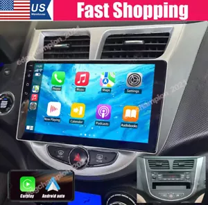 64GB Android 13 For Hyundai Accent Solaris Verna Car Stereo Radio CarPlay GPS FM - Picture 1 of 14
