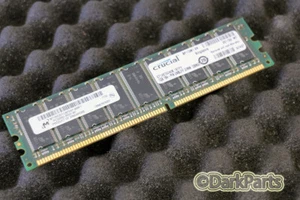Micron MT18VDDT12872AY-40BF1 PC3200U-30331-B1 1GB Memory RAM - Picture 1 of 1