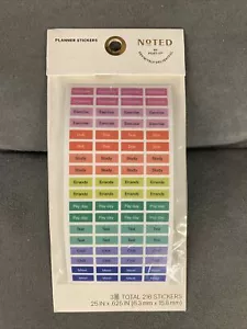 Adesivi Notati Da Post It Planner 216 Totale 3 Fogli Esercizio Dovuto Giorno Di Pagamento Test - Foto 1 di 4