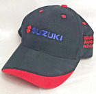 Suzuki Grand Nationals Cowboy Ranch Hunter Trucker Czarna regulowana czapka