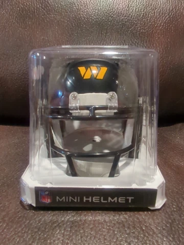 Riddell Speed Washington Commanders Black 2022 On-Field Alternate Mini Helmet Cover