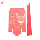 Gift Package Kids Favors Candy Box Christmas Decoration Xmas Bags Paper Carrier